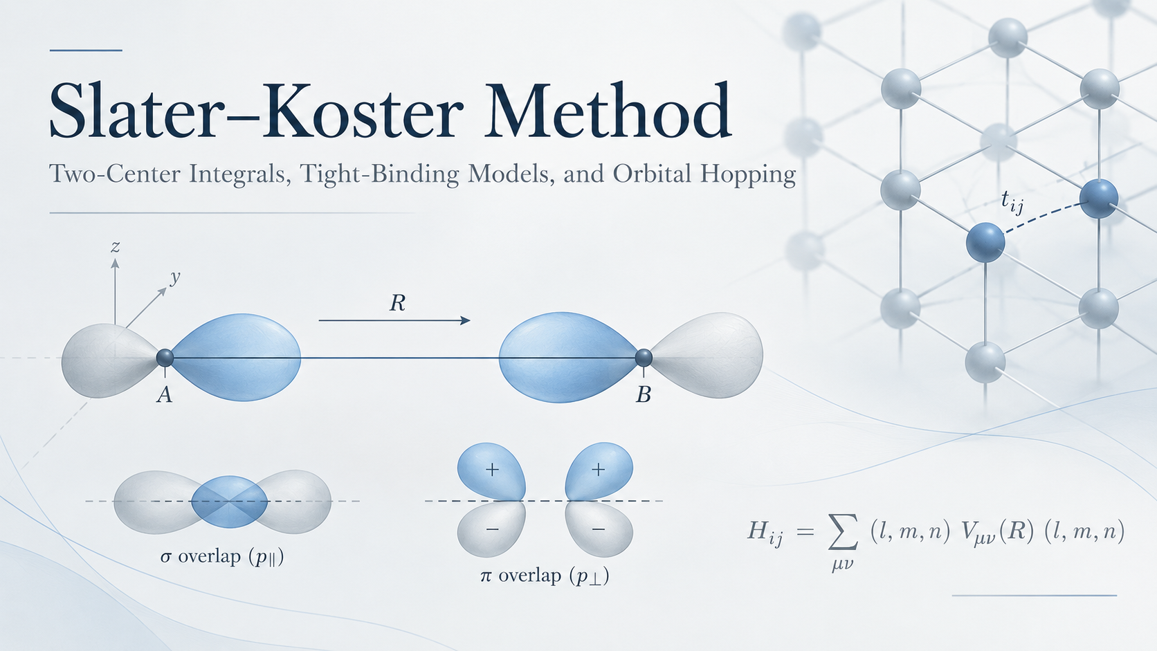 Slater–Koster方法